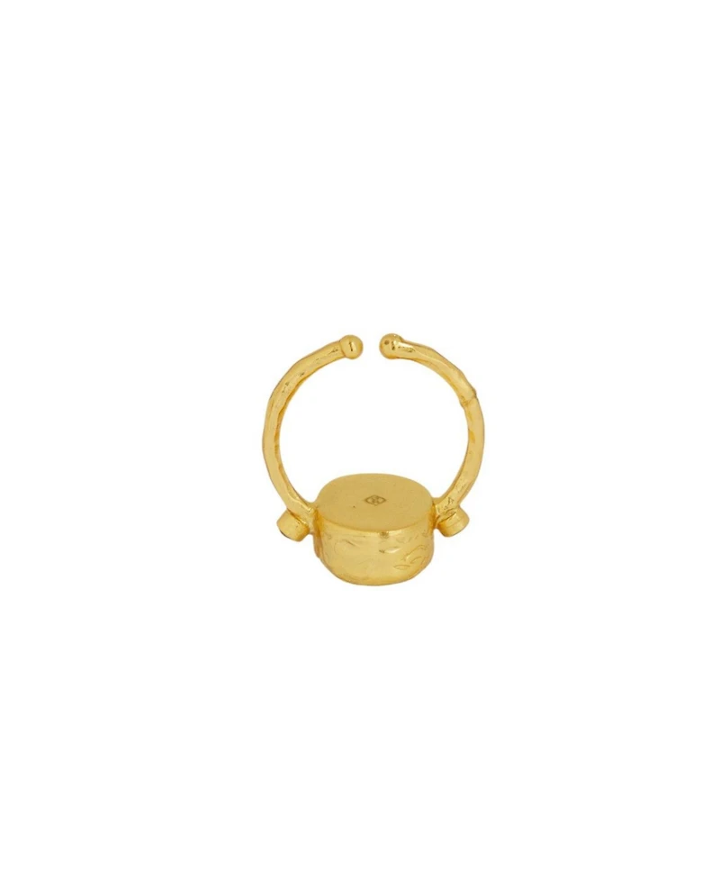 Ottoman Hands Lucia Turquoise Cocktail Ring