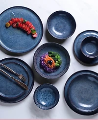 Porto Brasil Stoneware Linhas Dinner Plates