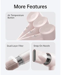 Laifen Swift Se Lite Hair Dryer W/ 1 Nozzle