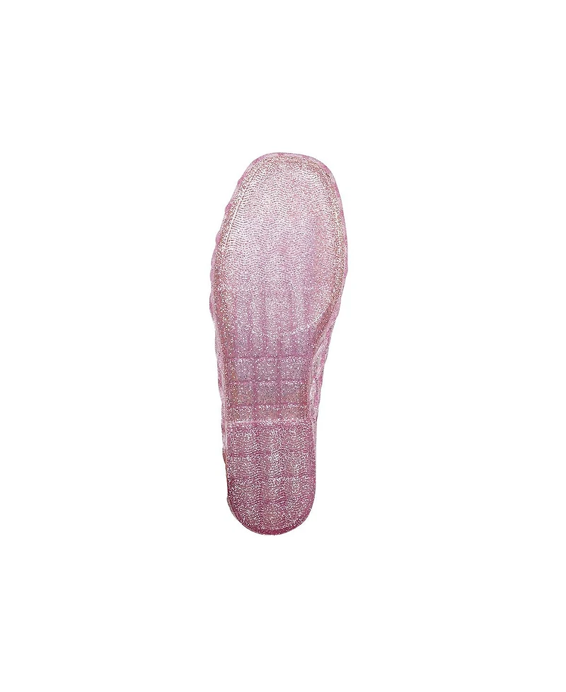 Bebe Women s Jelly Sandals - Cute Flat Sandals, Shoes for with Dangling Charms
