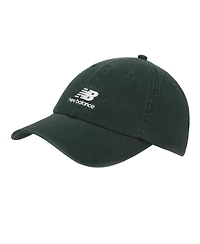 New Balance Men's Panel Stacked Logo Adult Black Hat