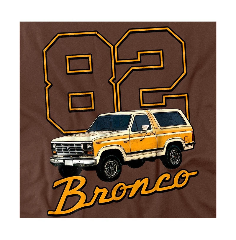 Logovision Men's Ford Bronco 82 T-Shirt