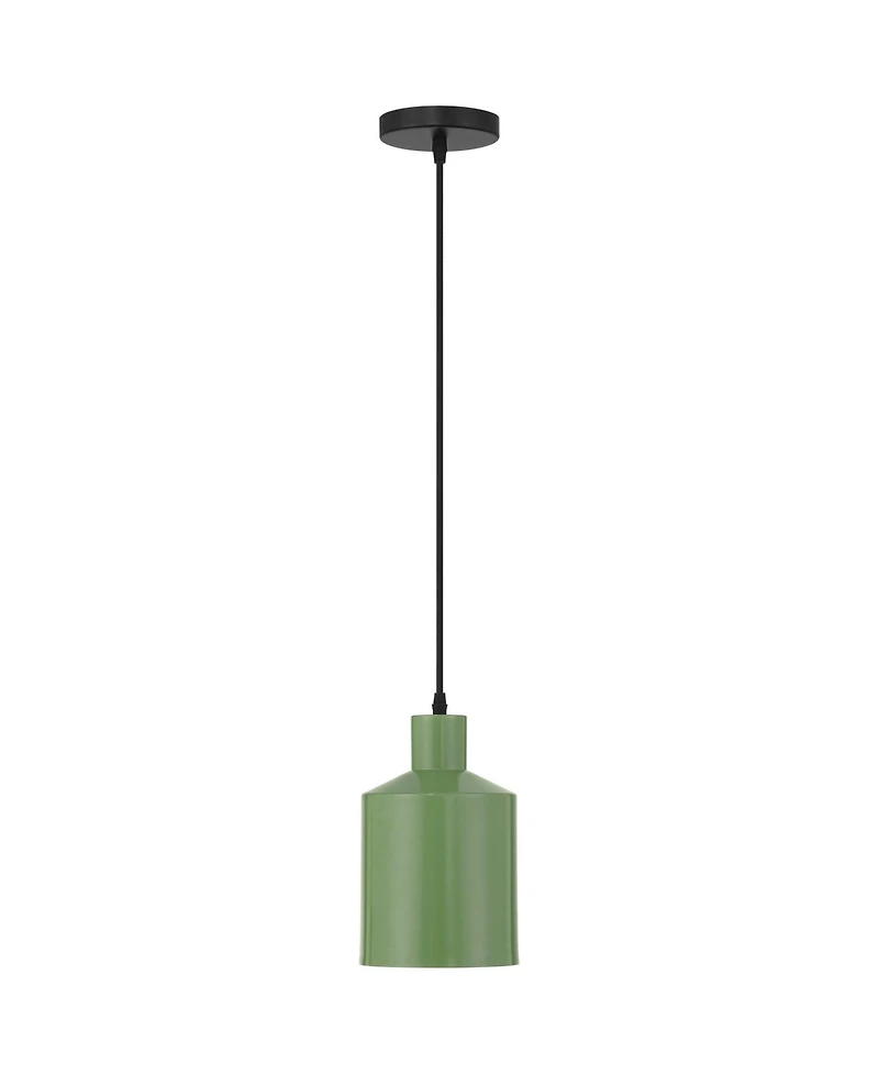 Possini Euro Design Possini Euro Gotch 6 1/4" Wide Green Mini Pendant Light