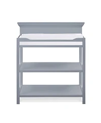 Flynama Modern Changing Table Finish with Two Shelves and 4 Side Safety Rails for Nursery