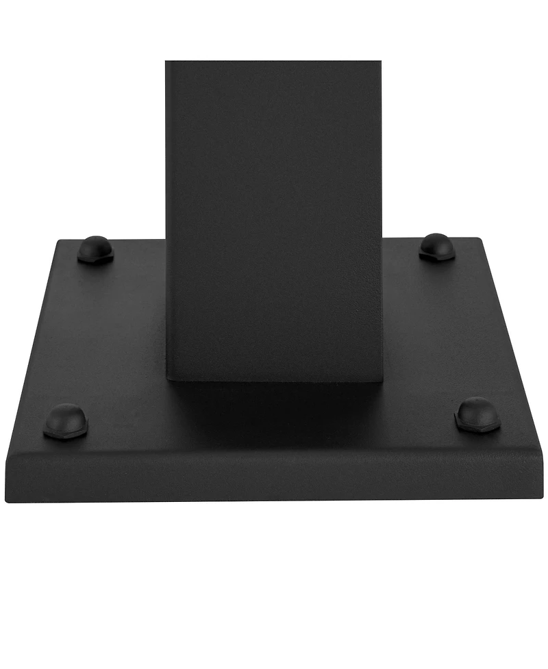 John Timberland Titan 76" High Black Outdoor Light Post