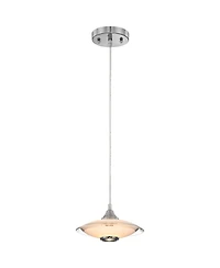 Possini Euro Design Possini Euro Saucer 8"W Nickel and Glass Led Mini Pendant Set of 3