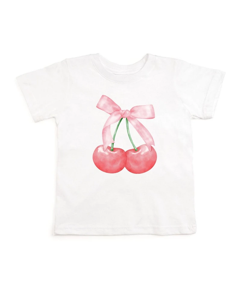 Sweet Wink Baby Girls Cherry Cute Short Sleeve T-Shirt