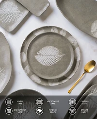 Porto Brasil Seiva Stoneware Dessert Plates, Set of 6