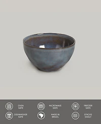 Porto Brasil Stoneware Soup Bowls, Set of 6