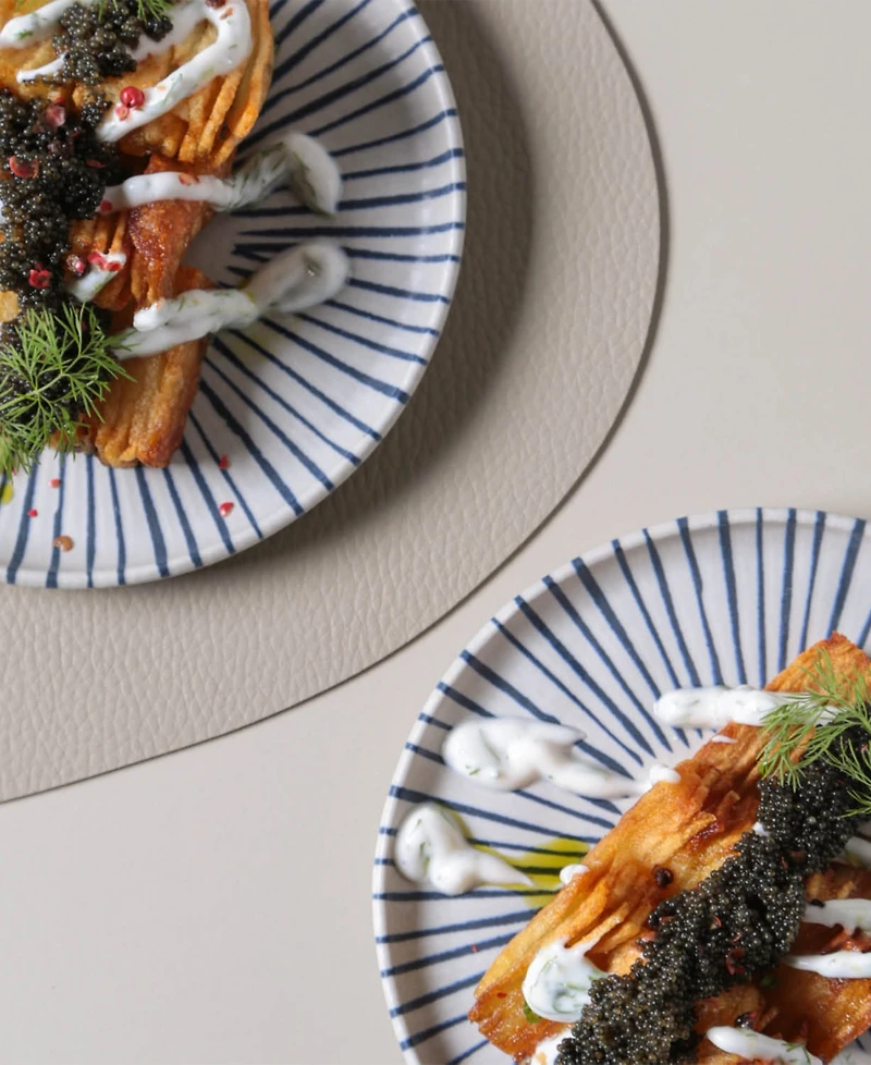 Porto Brasil Elemento Stoneware Bread Plates, Set of 6