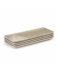 Porto Brasil Seiva Stoneware Rectangular Platters, Set of 4