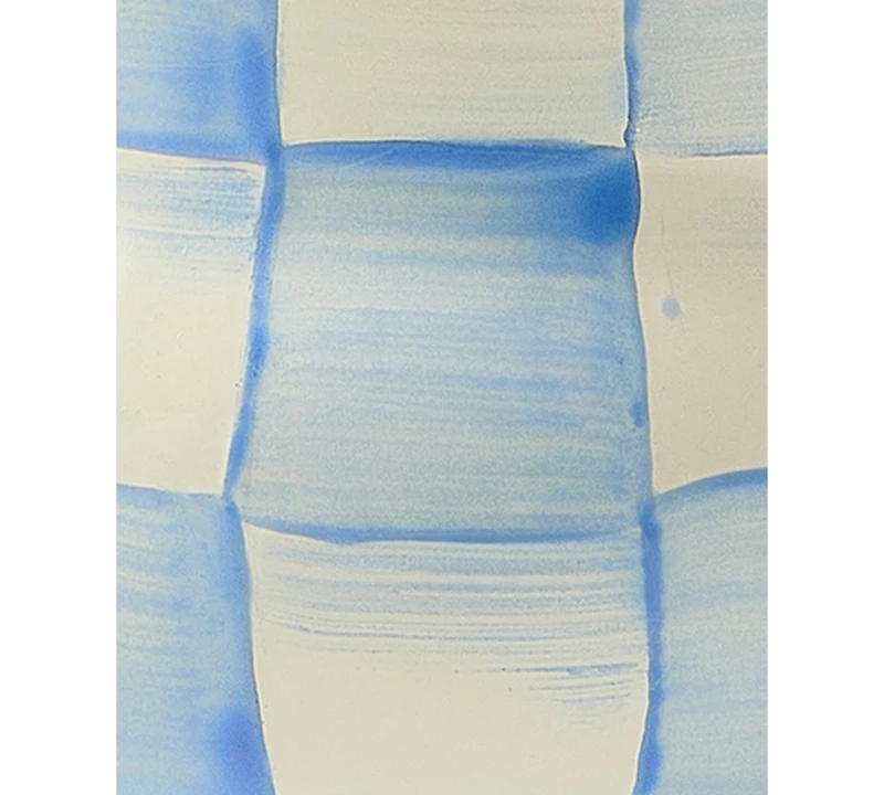 MacKenzie-Childs Check Lidded Sugar Bowl