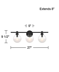 Possini Euro Design Leggio 3-Light Bath Light