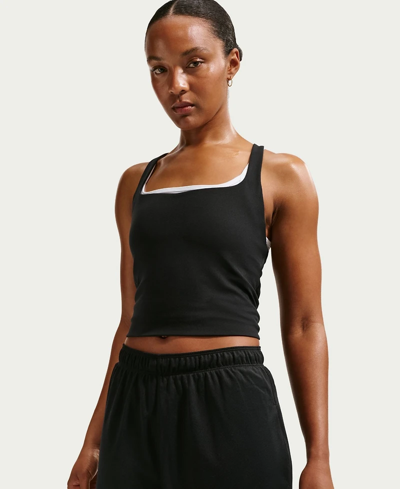 Nike Women's Attack Dri-fit Mid-Rise Shorts