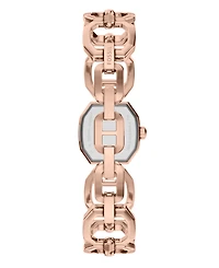 Fossil Women's Harlow Mini Two-Hand Rose Gold-Tone Stainless Steel Watch, 20mm