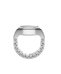 Fossil Women's Harlow Watch Ring Two-Hand Stainless Steel, 15mm