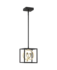 Possini Euro Design Christy 8" Modern Pendant Chandelier Ceiling Light Fixture Dining Room Over Table 3-Light Led Finish Mini