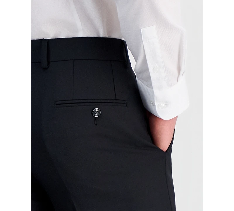 Bar Iii Men's Slim-Fit Wool Suit Pants, Created for Macy's