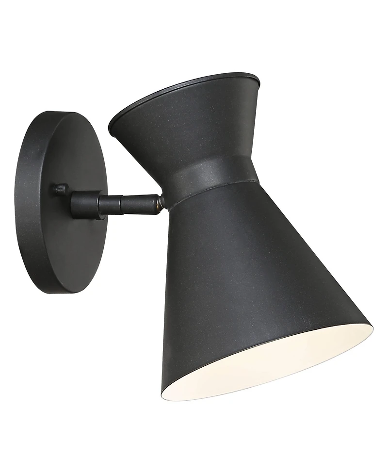 John Timberland Vance Modern Outdoor Wall Light Fixtures Set of 2 Led Swivel Head for Post Exterior Barn Deck House