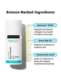 Timeless Skin Care Hydrating Peptide Complex Eye Cream 0.5oz