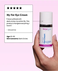 Timeless Skin Care Dark Circle Peptide Complex Eye Cream 0.5oz