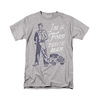 Logovision Men's Ford Truck Man Classic T-Shirt