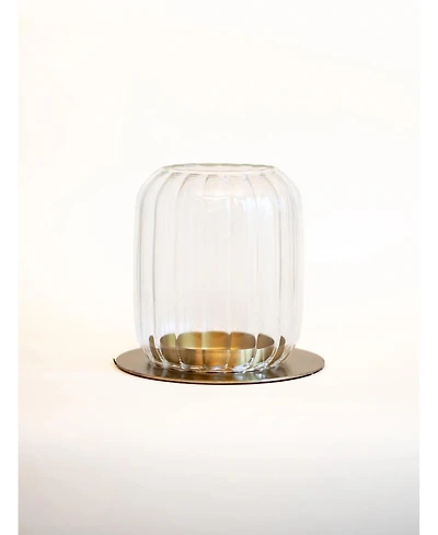 Fleck Kira Glass Lantern, Large