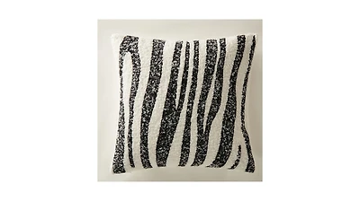 Z Gallerie Zebra Boucle Pillow