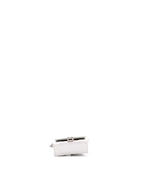 Pre-Owned Balenciaga Mini Hourglass Top Handle Bag Embossed Leather