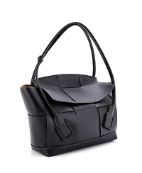 Pre-Owned Bottega Veneta Large Arco Bag Maxi Intrecciato Leather