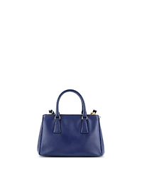 Pre-Owned Prada Small Double Zip Lux Tote Saffiano Leather