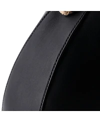 Pre-Owned Prada Tambour Shoulder Bag Leather with Rope Detail