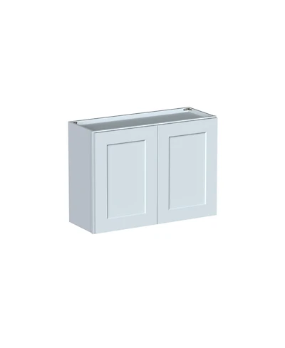 Boyel Living W33 Wall Cabinet with Full Overlay Hdf Door for Custom Kitchen or Bathroom