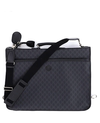 Pre-Owned Gucci Retro Interlocking G Garment Bag Gg Coated Canvas