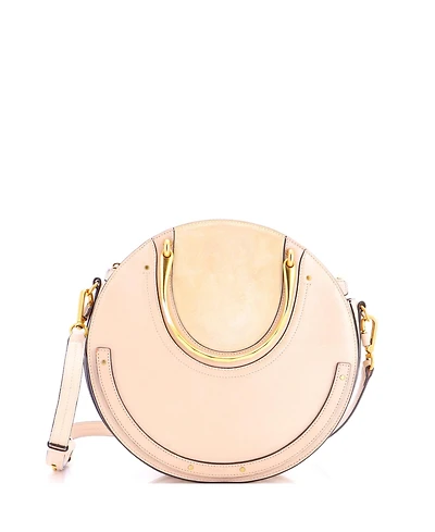 Pre-Owned Chloe Medium Pixie Crossbody Bag Leather and Suede