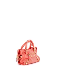 Pre-Owned Balenciaga Mini City Giant Studs Bag Leather