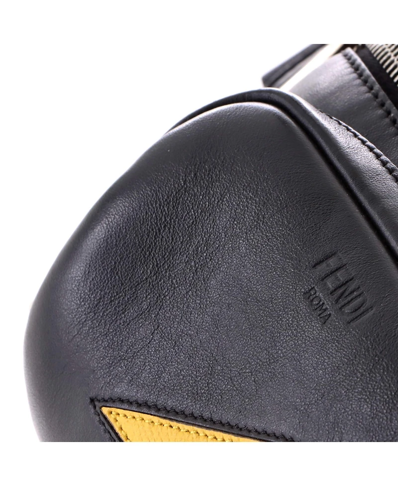 Pre-Owned Fendi Front Pocket Monster Waist Bag Leather