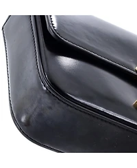 Pre-Owned Celine Small Triomphe Chain Shoulder Bag Leather