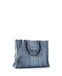 Pre-Owned Balenciaga Small Hardware Tote Denim