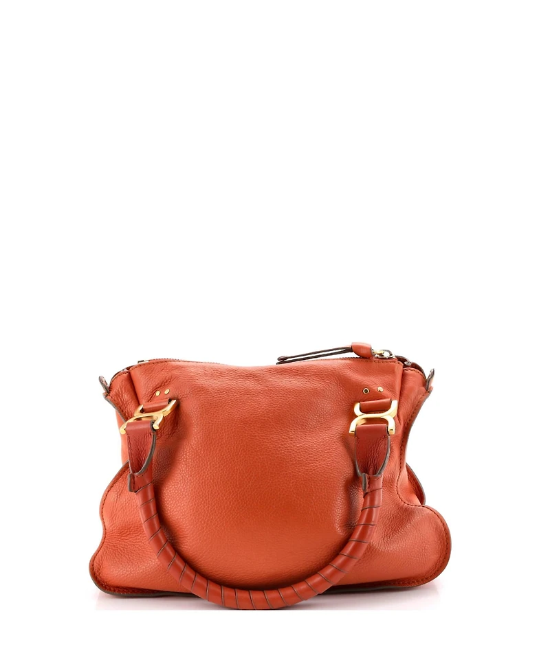 Pre-Owned Chloe Medium Marcie Satchel Leather