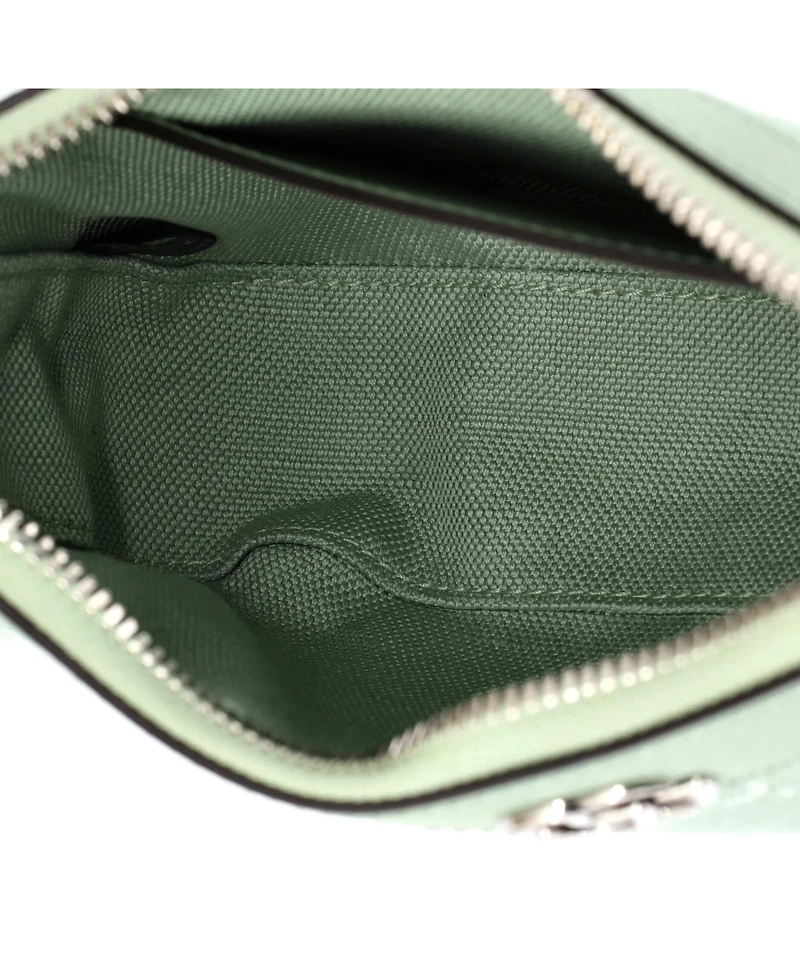 Pre-Owned Gucci Small Ophidia Zip Pochette Shoulder Bag Gg Denim