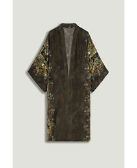 Nocturne Women's Printed Long Kimono