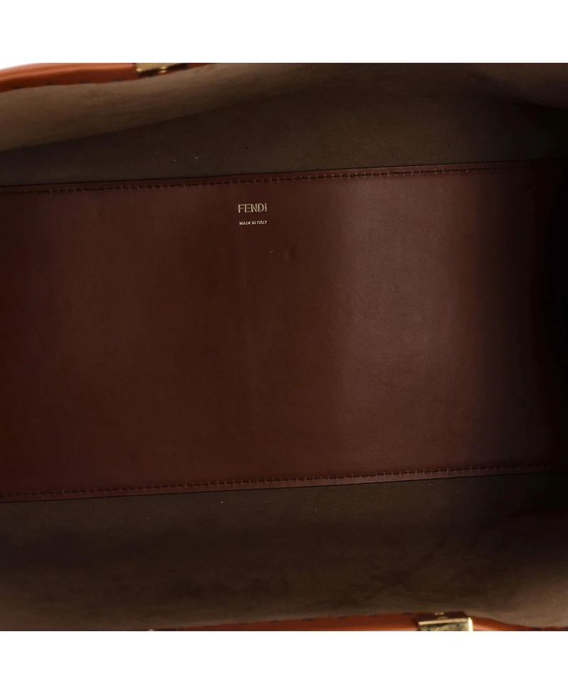 Pre-Owned Fendi Large Sunshine Shopper Tote Leather