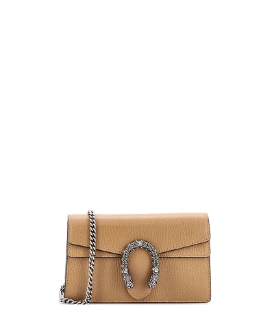 Pre-Owned Gucci Super Mini Dionysus Bag Leather