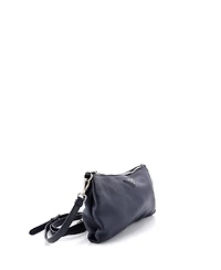 Pre-Owned Prada Mini Flat Zip Crossbody Bag Vitello Daino