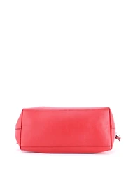 Pre-Owned Gucci Medium Gg Charm Convertible Dome Satchel Leather