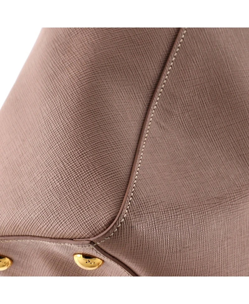 Pre-Owned Prada Medium Convertible Open Tote Leather