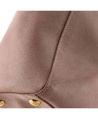 Pre-Owned Prada Medium Convertible Open Tote Leather