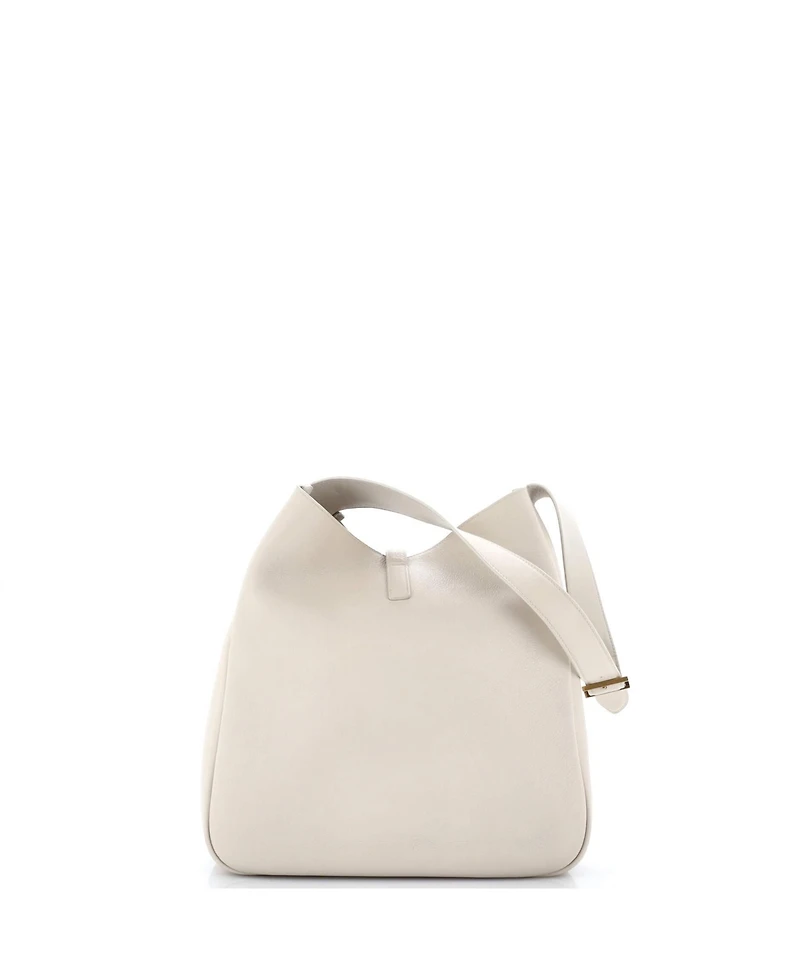 Pre-Owned Saint Laurent Large Le 5 a 7 Supple Hobo Leather