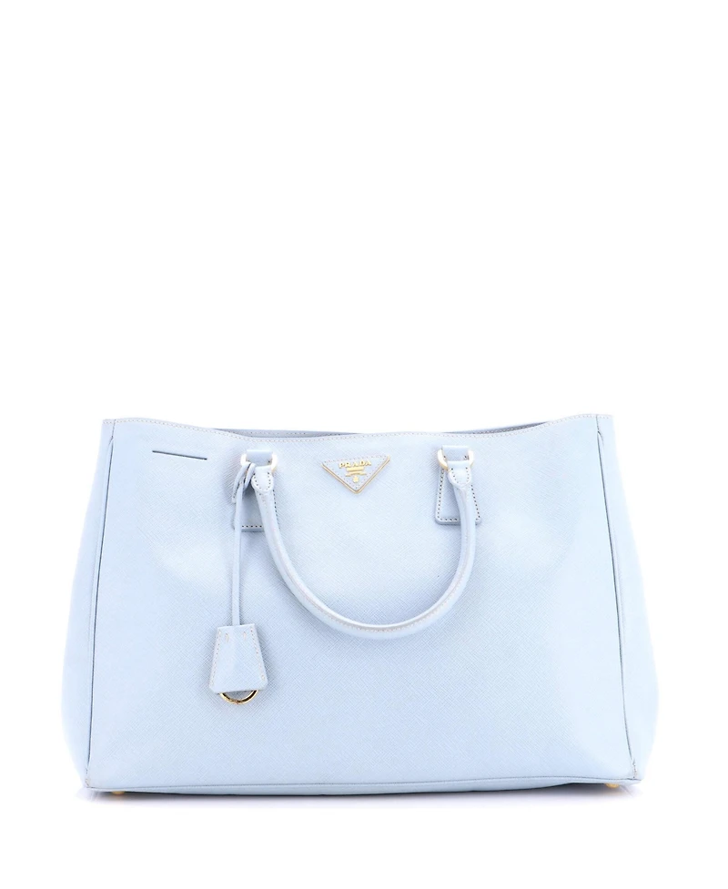 Pre-Owned Prada Large Lux Open Tote Saffiano Leather